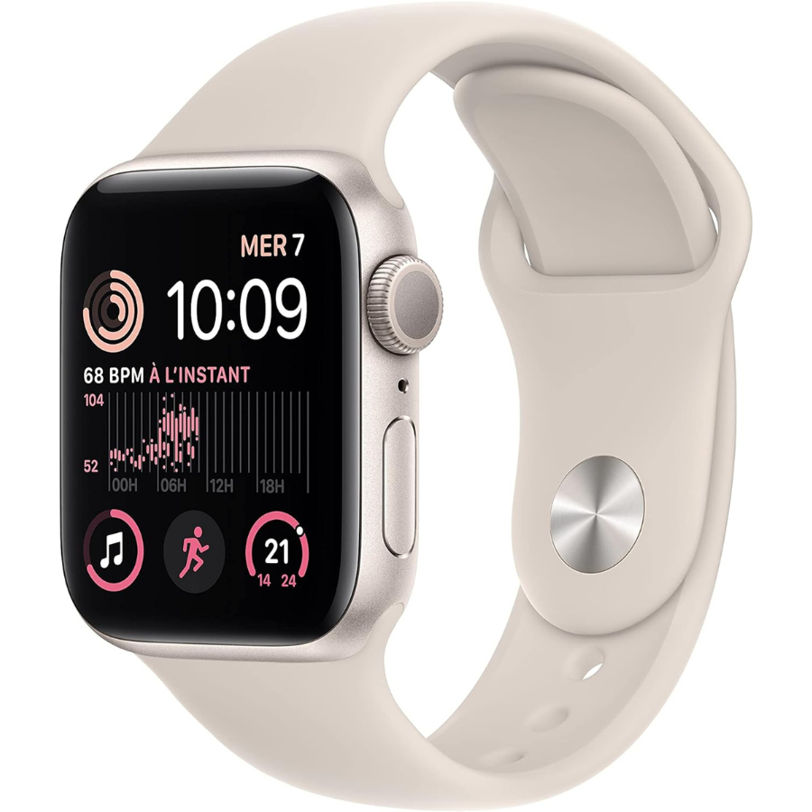 Apple Watch SE (2ᵉ génération) (GPS, 40mm) Montre connectée