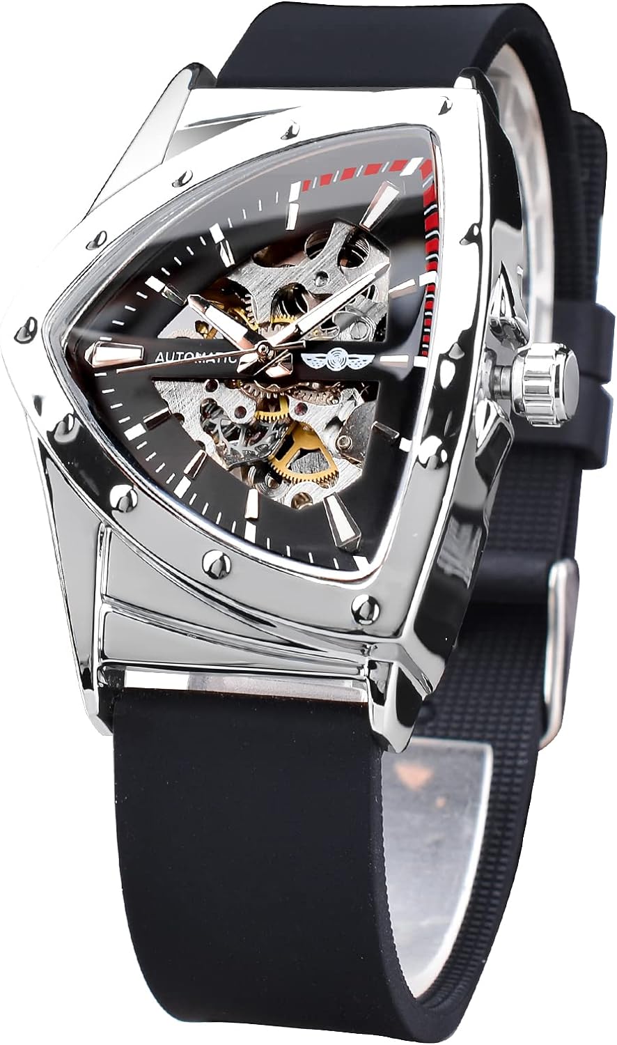 Forsining Montre Squelette pour Homme Un Bijou de Design et de