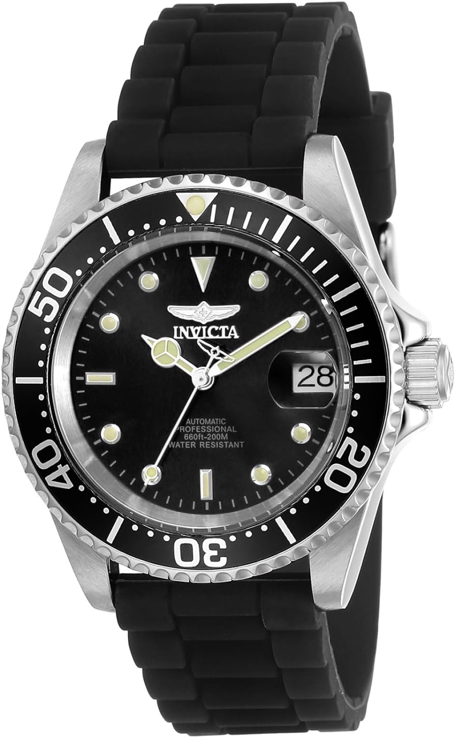 Invicta Pro Diver - Montre Homme Automatique en Acier Inoxydable - 40 mm-0