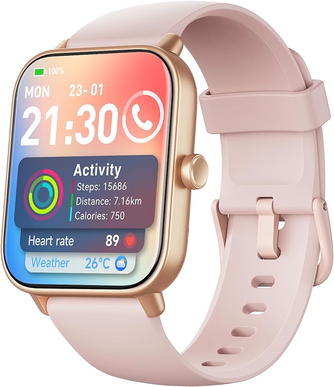 Lot De 6 Protections D'Écran Souples Pour Montre Connectée ASEEYIRJ 1.85" - Anti-Rayures, Haute Transparence