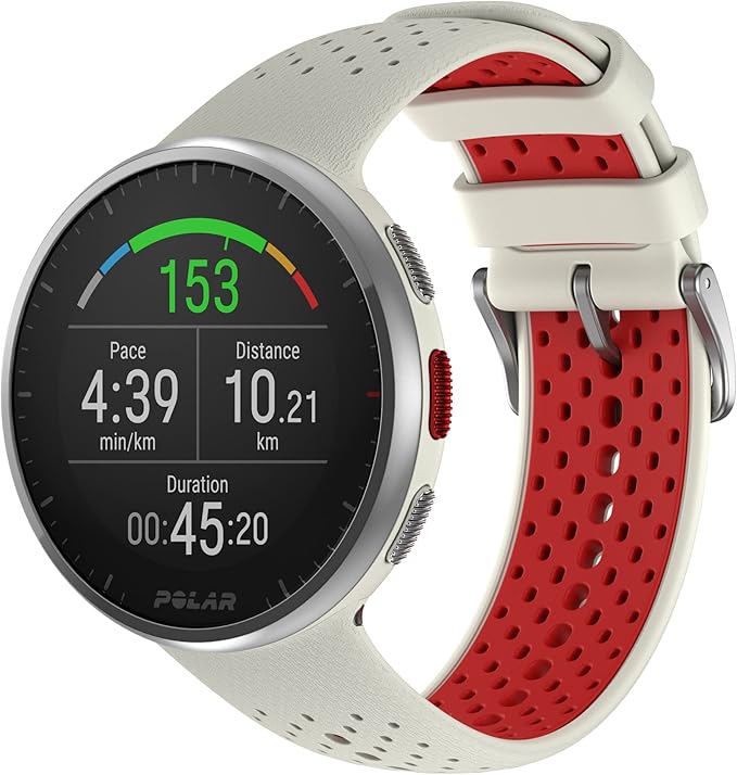Polar Pacer Pro Rouge Blanc