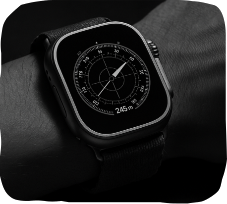 Montre Connectée Watchily SmartLady Shiny – Appels, SMS, Santé, Sport, Autonomie 10 Jours, étanche IP68, Grise