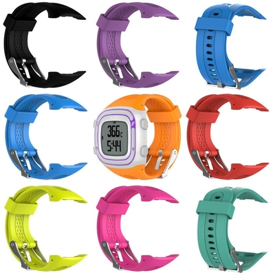 Bracelet de remplacement en silicone souple pour Garmin Forerunner 10/15 Smart Watch Femmes Hommes