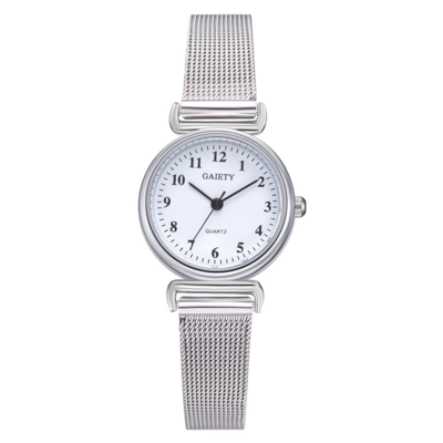 Montres femmes maille en acier inoxydable