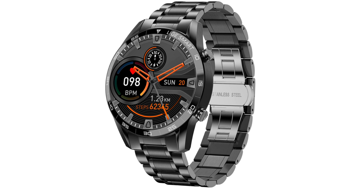 Une montre intelligente pour Android et iOS LIGE Montre Connectée - Main Image