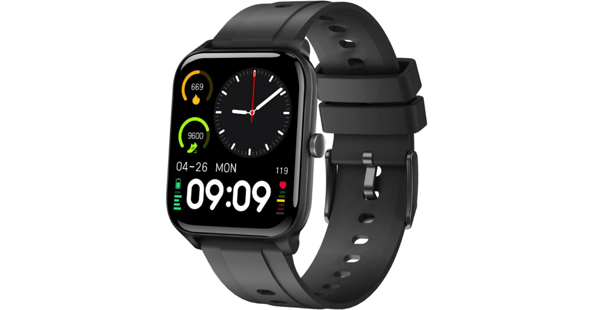 Montre intelligente qui peut mesurer votre fréquence cardiaque et