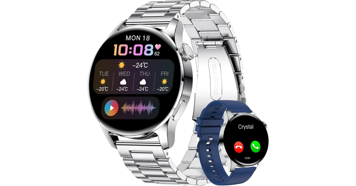 Montre Connectée Montre ConnectÃ©e De Luxe Bracelet Acier Montre