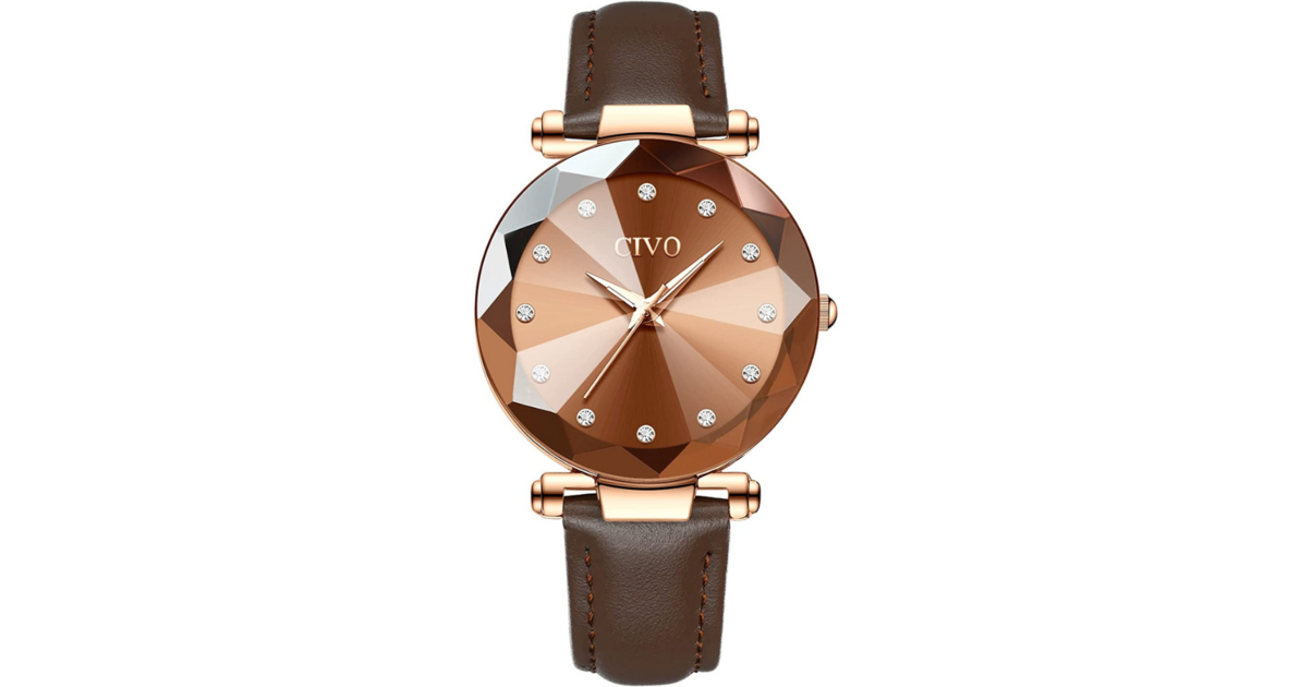 Montre Femme élégante à Cadran Diamant - Bracelet Acier Inoxydable - Étanche Et Lumineuse - Mouvement Quartz Montre Femme élégante à Cadran Diamant - Bracelet Acier Inoxydable - Étanche Et Lumineuse - Mouvement Quartz