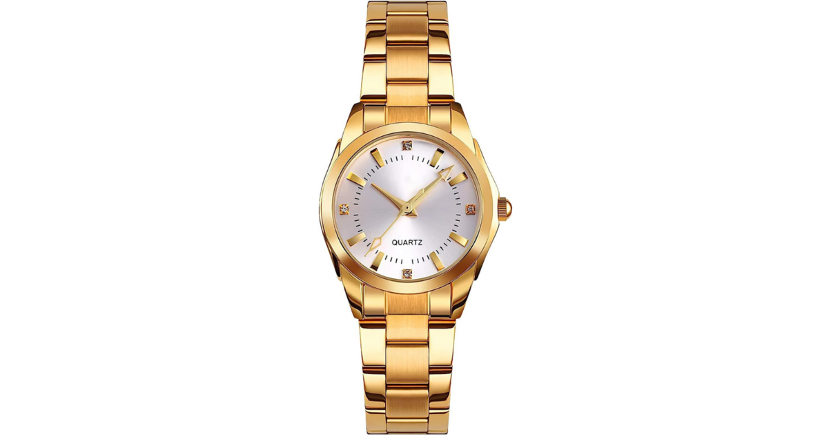 Montre pour femme FREEDOM COLLECTION L18840-1 avec bracelet en acier doré Lotus | 3 SUISSES Montre pour femme FREEDOM COLLECTION L18840-1 avec bracelet en acier doré Lotus | 3 SUISSES
