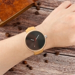 Noir-bleu-rouge-cadran-color-femmes-montre-bracelet-en-bois-d-rable-montres-femme-d-contract