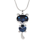 New-Fashion-Blue-Crystal-Fox-Cat-Long-Necklaces-Pendants-For-Women-Simple-Elegant-Trendy-Jewelry-Sweater