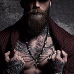 Chapelet-en-pierre-de-cornaline-noire-pour-hommes-collier-de-perles-croix-CRUCIFIX-bijoux-gothiques-masculins