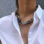 Grand-collier-style-punk-pour-femme-en-aluminium-couleur-jaune-or-grosse-gourmette-pour-le-coup