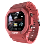 Montre-connectee-Ocean-pour-les-hommes-et-les-femmes-pour-les-telephones-Android-message-push-rouge