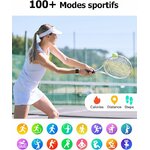 Dakofied Montre Connectée 100  Modes Sportifs