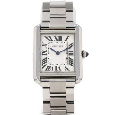 Cartier Tank cadran blanc