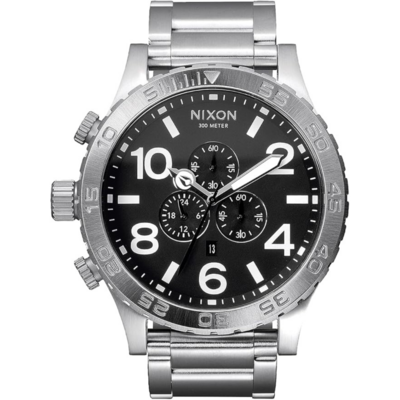 Nixon 51-30 acier noir XXL