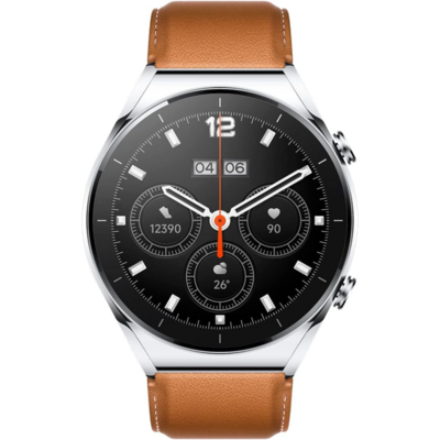 Xiaomi Watch S1 argent cadran AMOLED