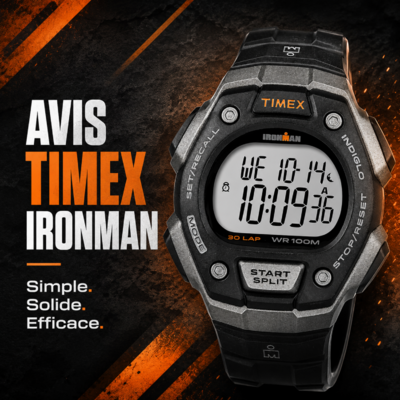 Montre Timex Ironman avis utilisateurs