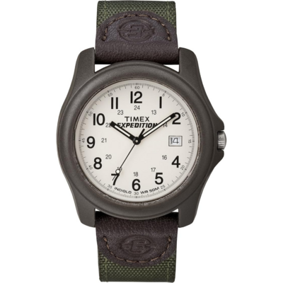Timex Camper, montre outdoor légère avec bracelet tissu et éclairage Indiglo