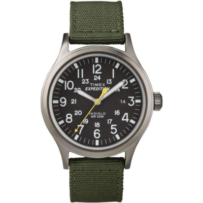 Timex Expedition Scout avec cadran field watch et bracelet kaki