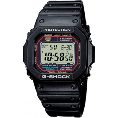 Casio G-Shock GW-M5610 solaire radiopilotée avec boîtier carré noir