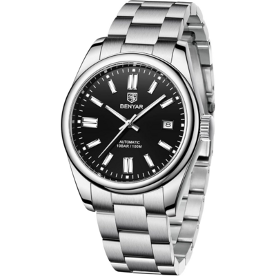 BENYAR BY-5185 montre automatique homme avec bracelet acier