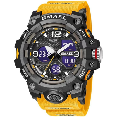 SMAEL SM08RES montre sport militaire analogique digitale