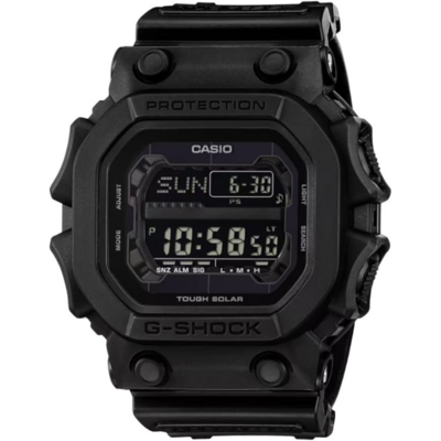 Casio G-Shock GX-56 noire avec affichage numérique rouge