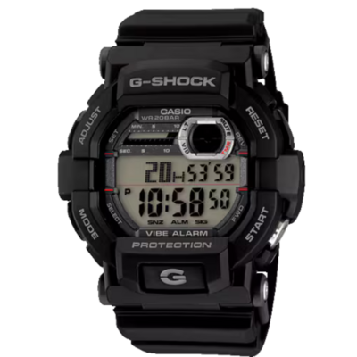 Casio G-Shock GD-350 noire avec alarme vibrante