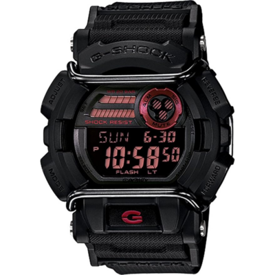 Casio G-Shock GD-400 noire avec protection métallique du cadran