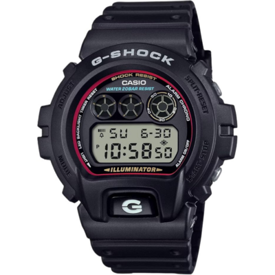 Casio G-Shock DW-6900 noire avec affichage numérique trois yeux