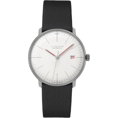 Montre Junghans Max Bill au design Bauhaus minimaliste