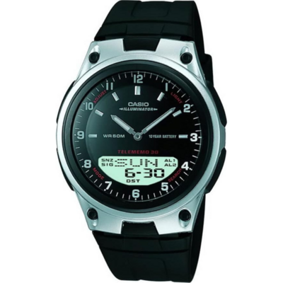 Montre Casio AW-80 analogique et numérique