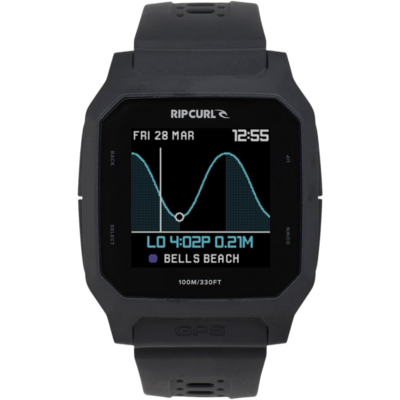 Montre de surf Rip Curl Search GPS 3 noire
