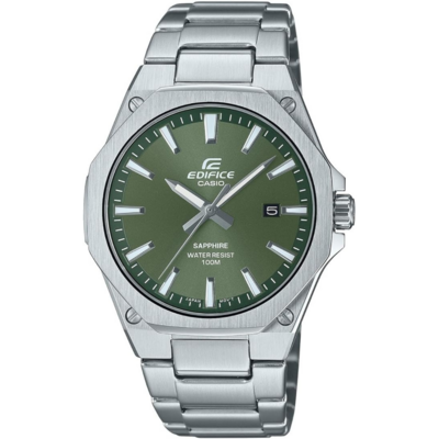 Montre Casio Edifice EFR-S108D en acier avec cadran vert