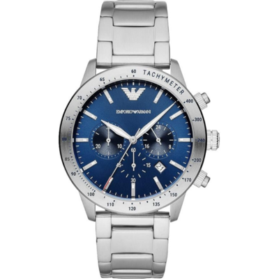 Montre Emporio Armani Mario pour homme avec cadran chronographe