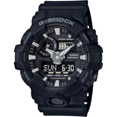 Montre Casio G-SHOCK GA-700 noire analogique et numérique