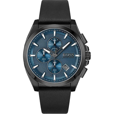 Montre chronographe Hugo Boss Grandmaster au cadran sombre