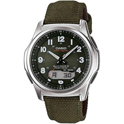 Casio WVA-M630 analogique numérique avec bracelet textile