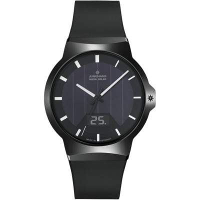 Montre Junghans Force Mega Solar à cadran minimaliste