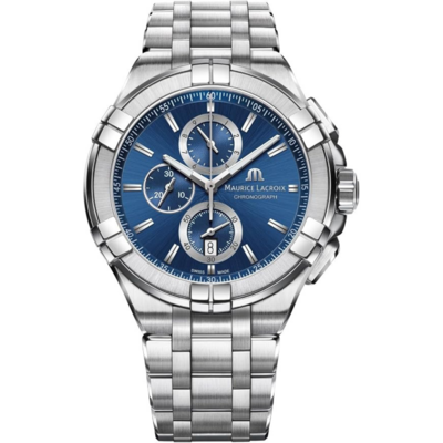 Montre Maurice Lacroix Aikon avec cadran travaillé et bracelet intégré