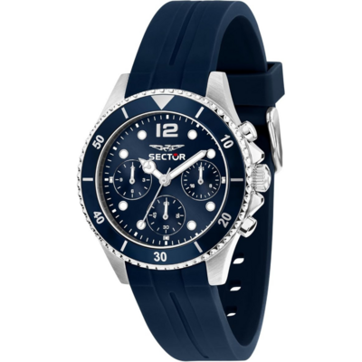 Sector No Limits 230 R3251161052 avec cadran et bracelet bleus