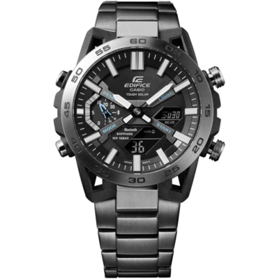 Montre Casio Edifice ECB-2000 avec cadran sportif et affichage numérique
