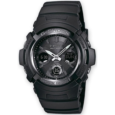 Casio G-Shock AWG-M100 noire à affichage analogique et numérique