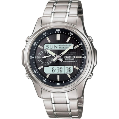 Montre Casio Lineage LCW-M300 avec affichage analogique et numérique