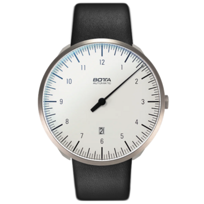 Montre monoaiguille BOTTA UNO au cadran minimaliste