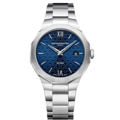 Montre Baume & Mercier Riviera vue de face