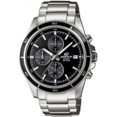 Casio Edifice EFR-526 avec cadran chronographe et bracelet métallique