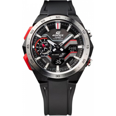 Montre Casio Edifice ECB-2200 avec cadran sportif analogique et numérique